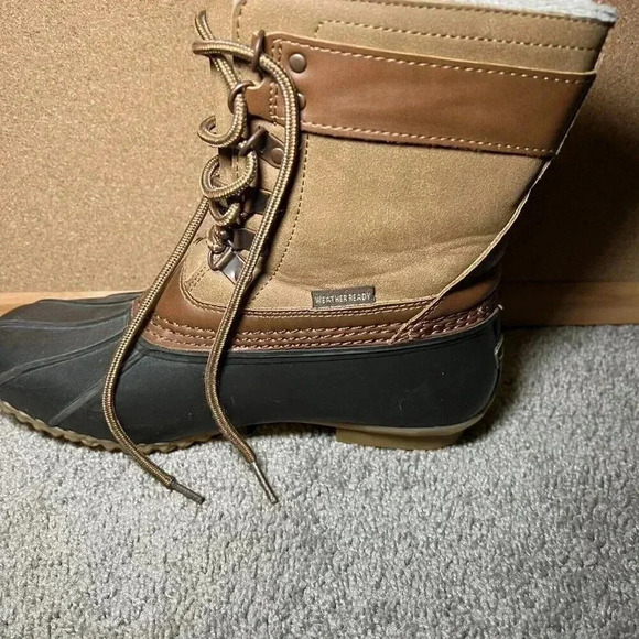 JBU By Jambu Women's Size 6.5m Duck Boots Quebec Laceup - Picture 4 of 9